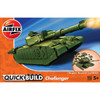 Airfix J6022 Quick Build Challenger Tank Railway Toy, Green Model Kit