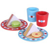 Bigjigs Toys BJ619 Wooden Tea Time Play Set