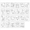 Orchard Toys Animals Sticker Colouring Book