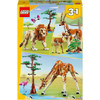 LEGO 31150 Creator 3in1 Wild Safari Animals
