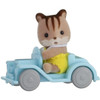 Sylvanian Families - Squirrel on Car Baby Carry Case