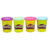 Play-Doh Colour Classic Tubs 4 Pack - 1 Pack Supplied, Chosen at Random