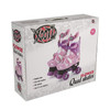 Xootz Kid's Quad Skates, Pink/Purple Roller Skates, Size 13 - 3