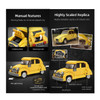 CaDa 1:24 Citroen 2CV Retro Car Construction Set 298 Pieces