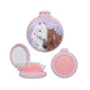 Miss Melody Horse Themed Folding Hairbrush Assorted Colour