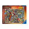 Ravensburger Colin Thompson Awesome Alphabet I & J 1000 Piece Jigsaw Puzzle