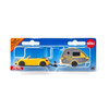 Siku 1:87 VW Yellow Beetle With White Caravan