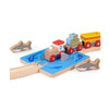Bigjigs Wooden Railway Shark Attack Play Set