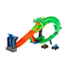 Hot Wheels Monster Trucks Sharks Vs Dinos Dragon Destruction Play Set