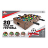 AMRAP 20 Inch Tabletop Football Game Mini Wooden Foosball Table