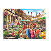 House Of Puzzles Street Market 500 Piece Jigsaw Puzzle