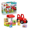 Lego Duplo Peppa Pig Tractor And Market