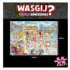 Wasgij? Retro Destiny 9 Super Models! 1000 Piece Jigsaw Puzzle