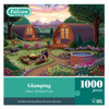 Falcon De Luxe Glamping April 1000 Piece Jigsaw Puzzle