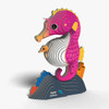 Eugy Seahorse 3D Model Craft Kit
