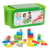 Jelly Blox 24 Piece Stash & Stack 2 In 1 Storage Case