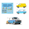 Italeri Ford Transit With Italeri Logo On Side