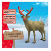 Golden Anniversary Reindeer Figure