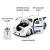 Star Wars R2D2 Vw Drag Beetle W/Fig 1:24