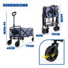 Yello Festival Foldable 60L Beach Camping Collapsible Wagon