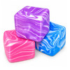 Marble-Effect Squidgy Ice Cube Squishy Toy