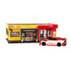 CaDA Shell Service Station with Car Building Set 1697 Pieces