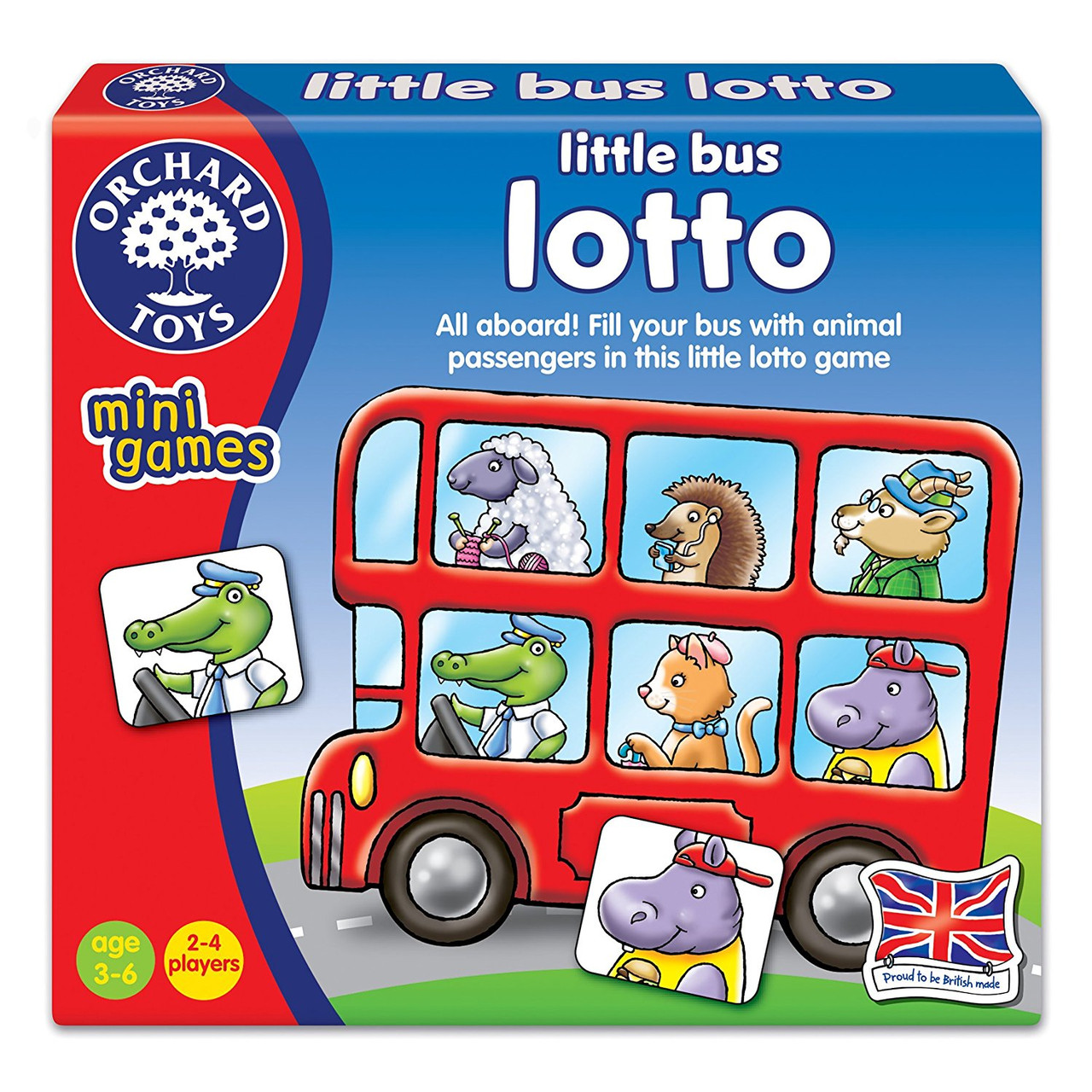 Orchard Toys Little Bus Lotto - Main Image