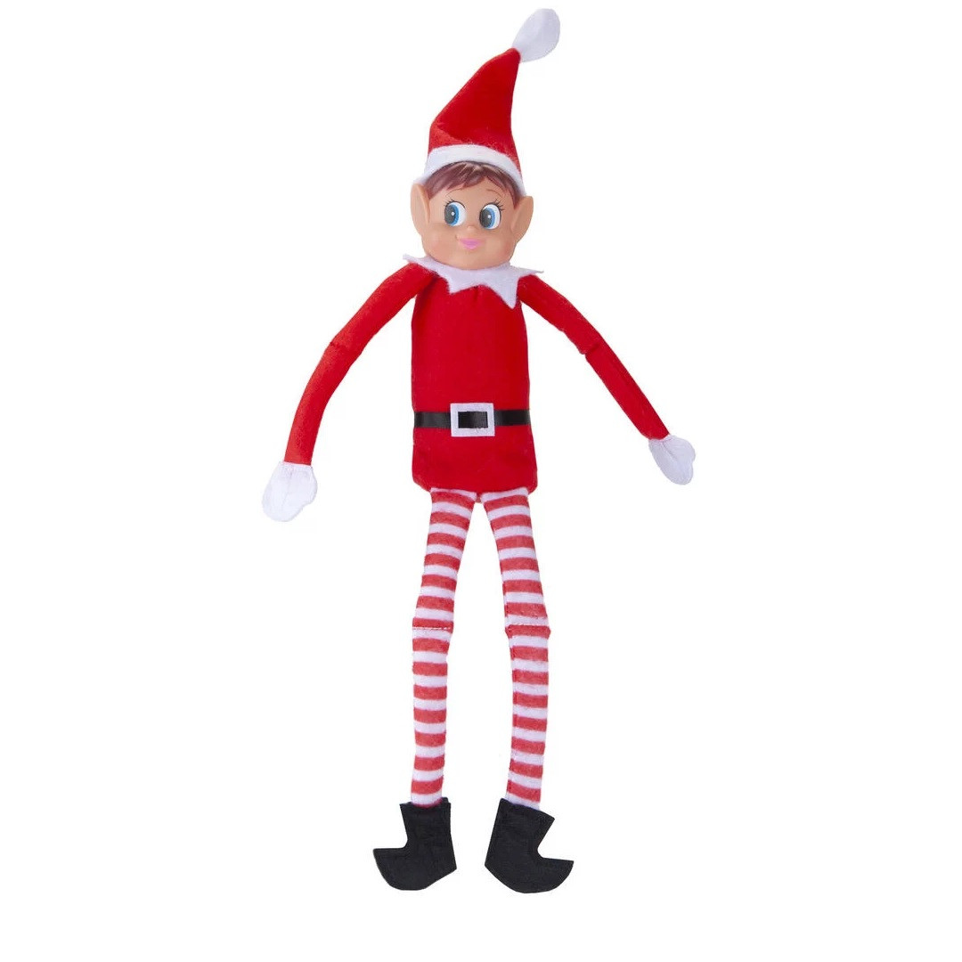 Naughty Elf Girl 12 Inch Soft Christmas Elf Doll