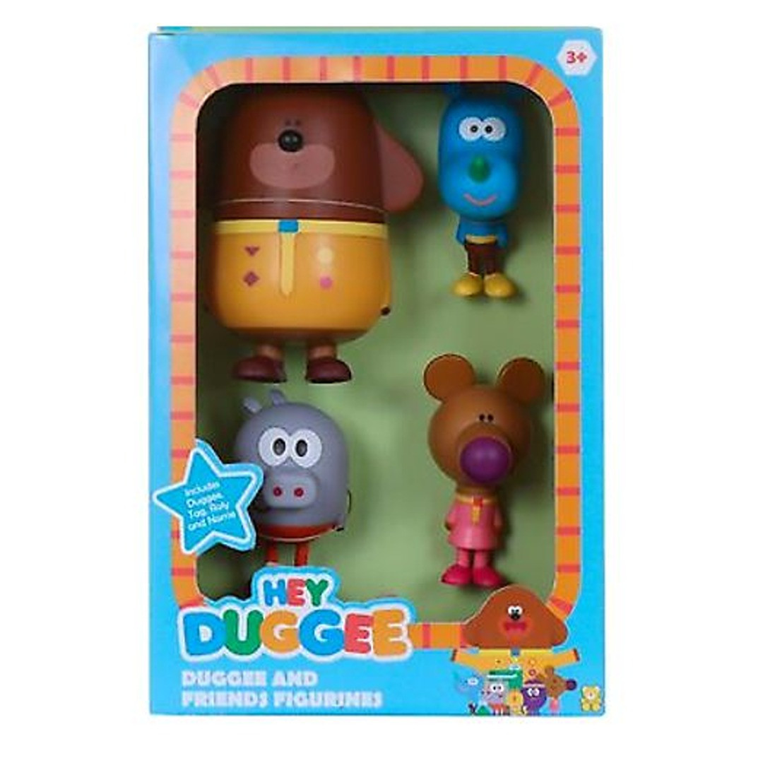 Hey Duggee 4 Figure Pack - Duggee/Tag/Roly/Norrie