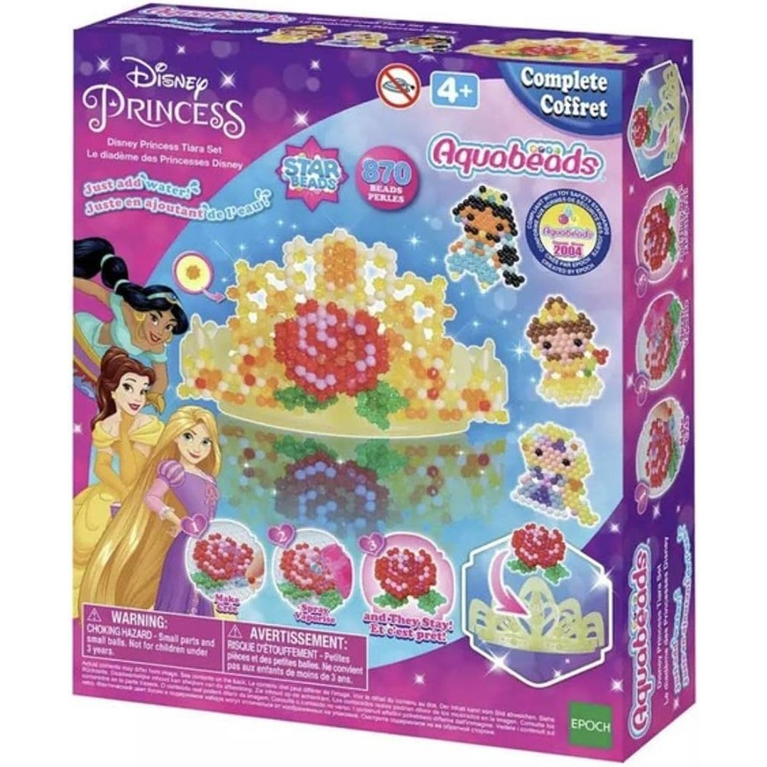 Aquabeads 31604 Set Diadema Da Principessa – Crea La Tua Tiara Con Perline Magiche - 2