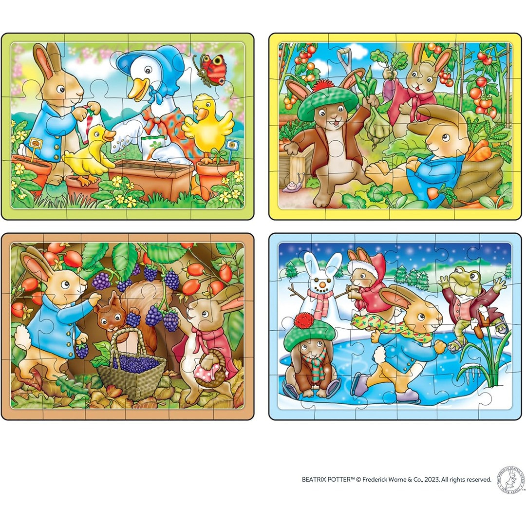 Jeu De Mémoire Peter Rabbit™ - Orchard Toys - Jeu De Paires Pour Enfants Dès 18 Mois - 12 Cartes - 13