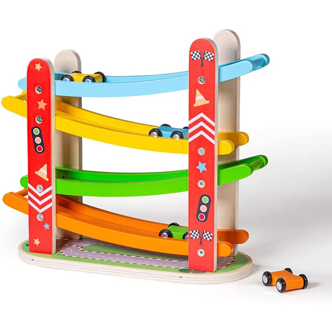 Timber Toy Car High Rider Bigjigs Toys Wooden Car Racer