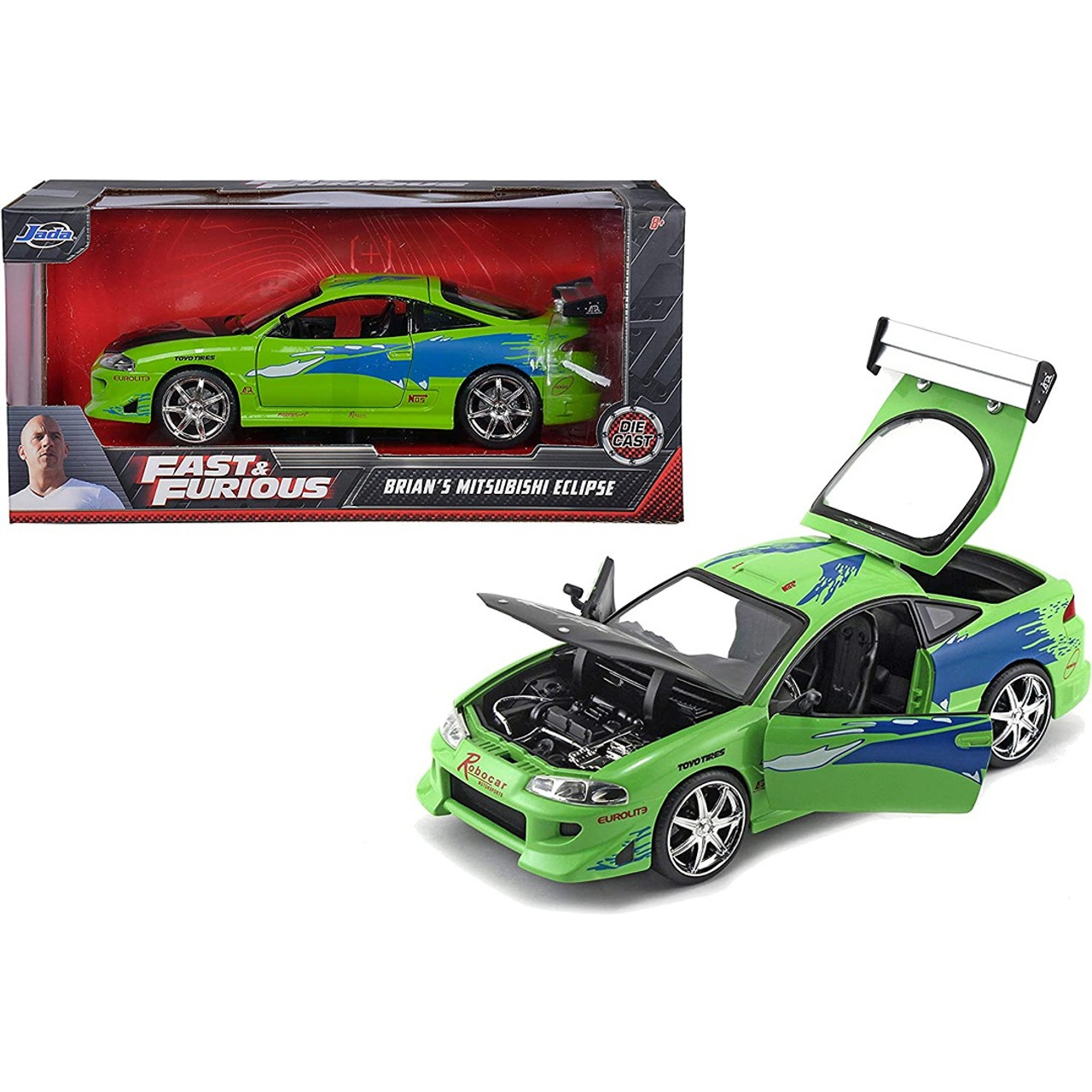 Fast & Furious 1995 Mitsubishi Eclipse 1:24