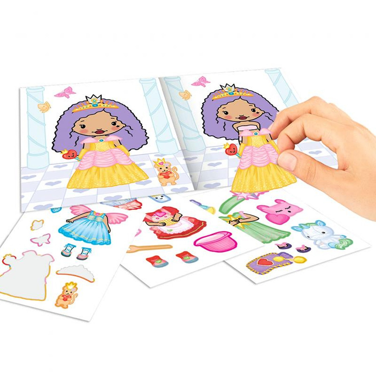 princess mimi dress me up Amazon.com: Depesche 13577 Princess Mimi Dress Me Up Sticker Book with 24 Pages for Designing Princess Outfits, Includes 10 Sticker Sheets : Toys & Games