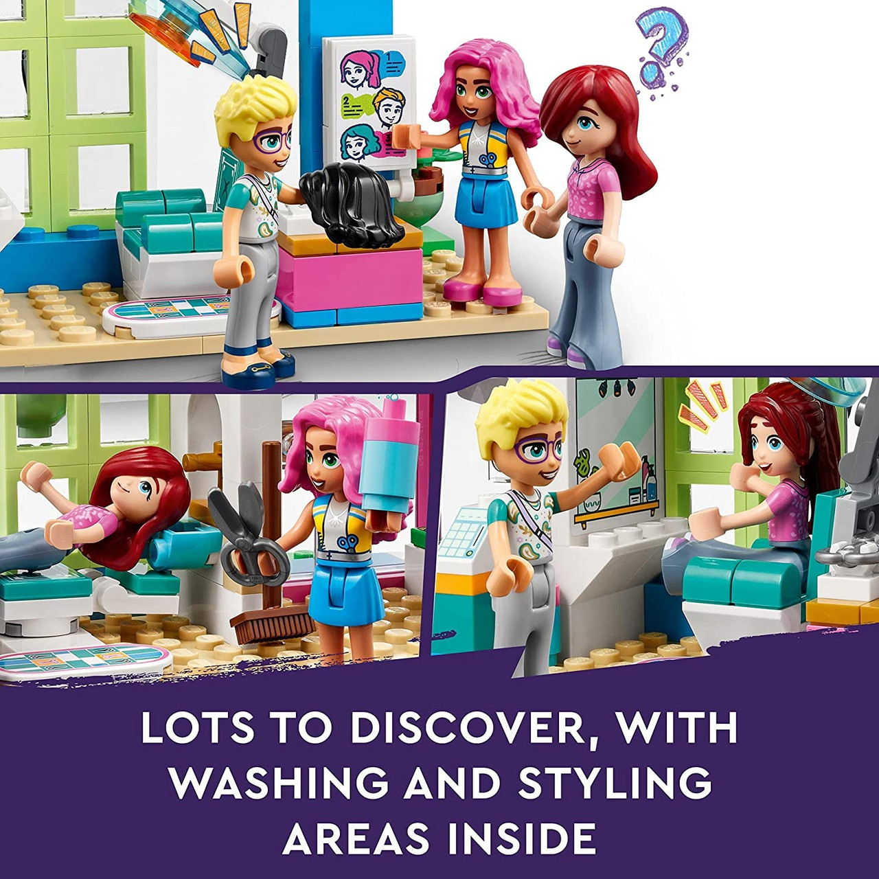 LEGO 41743 Friends Hair Salon Hairdressing Set
