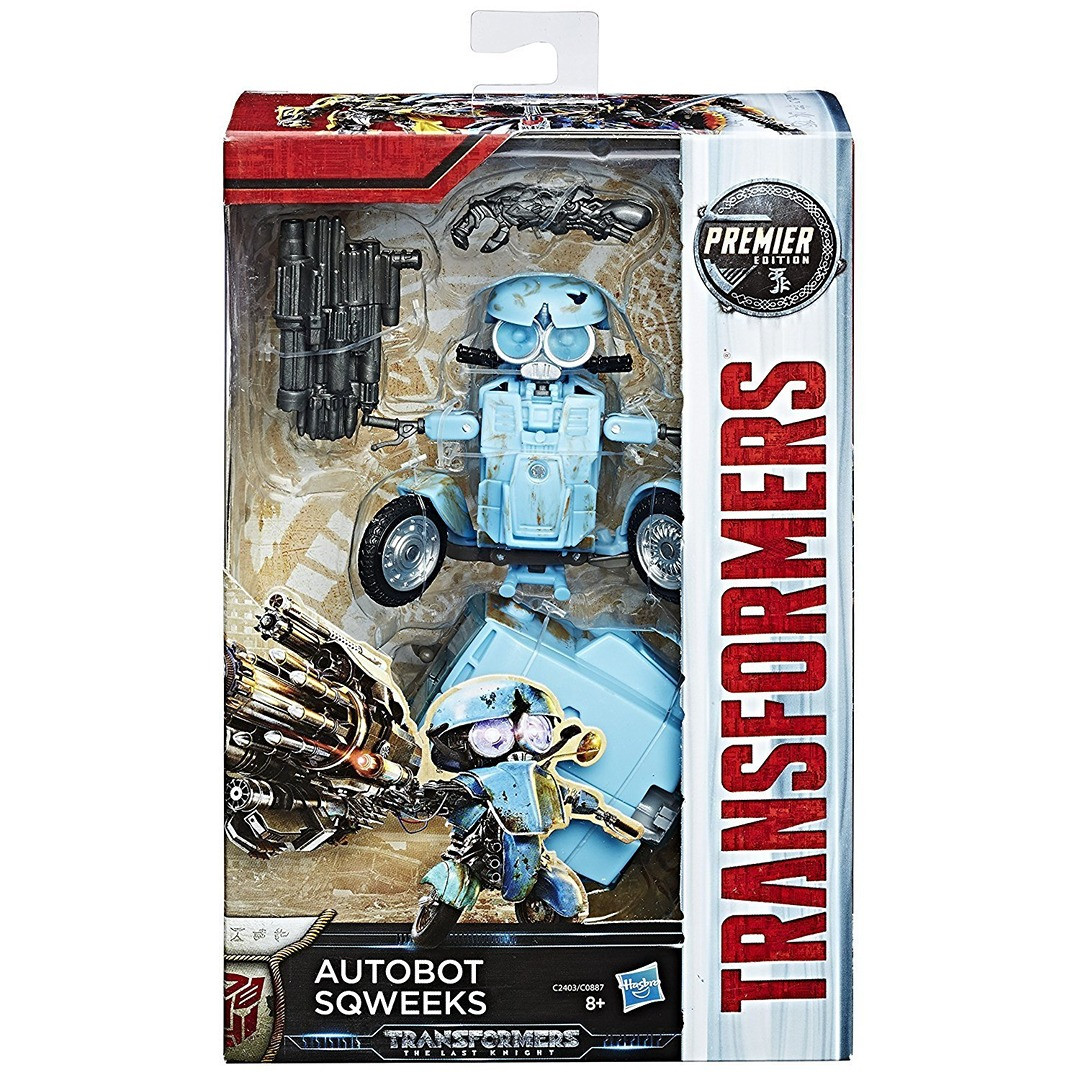 3A Hasbro トランスフォーマー Sqweeks プレミアムスケール Transformers The Last Knight Premier Edition Deluxe Autobot