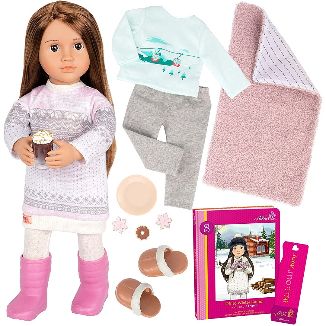 Our Generation Sandy Deluxe 18 Inch Doll