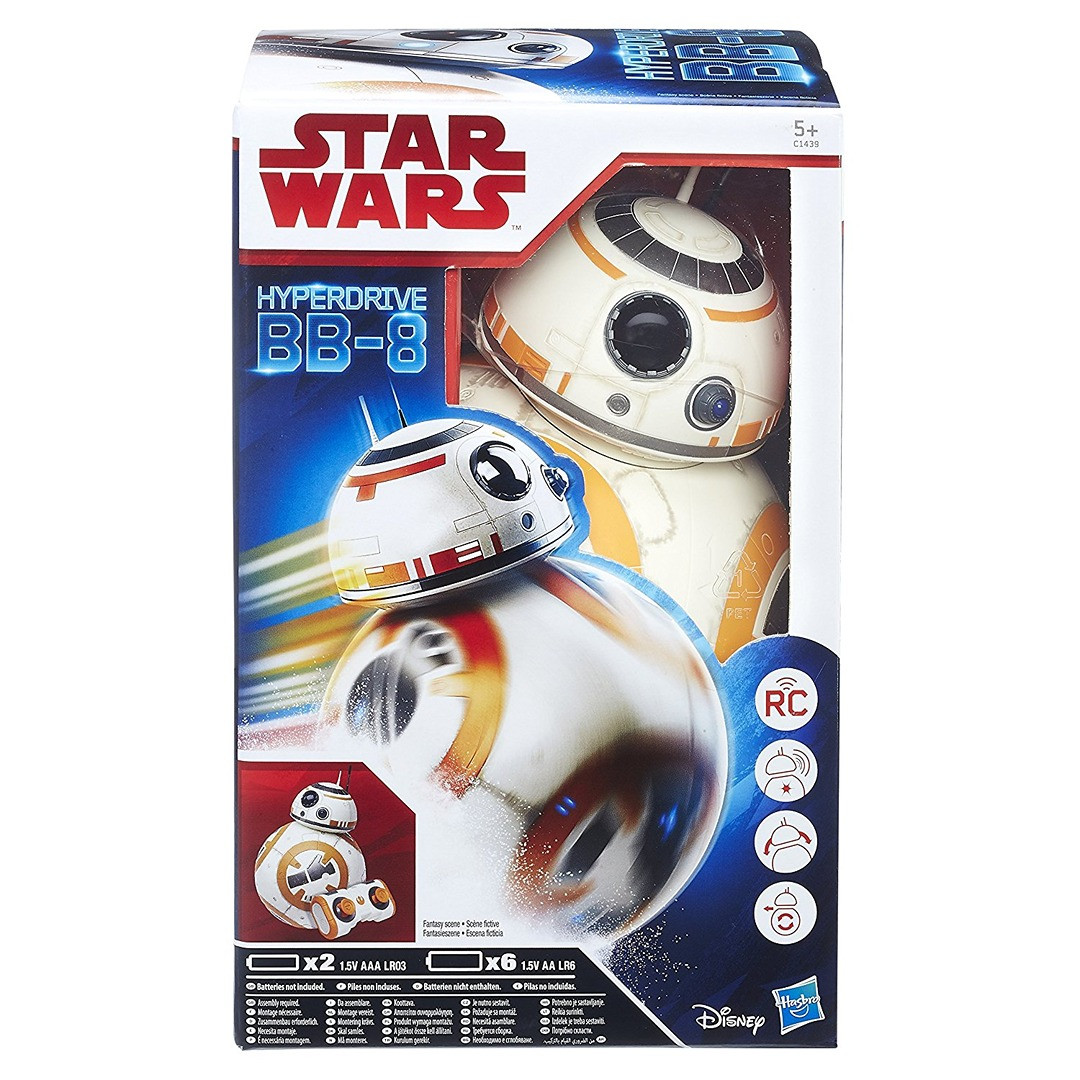 Star Wars C1439 The Last Jedi Hyper Drive BB-8 Figure