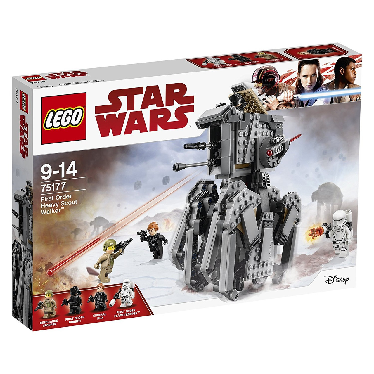LEGO 75177 Star Wars The Last Jedi First Order Heavy Scout Walker Toy