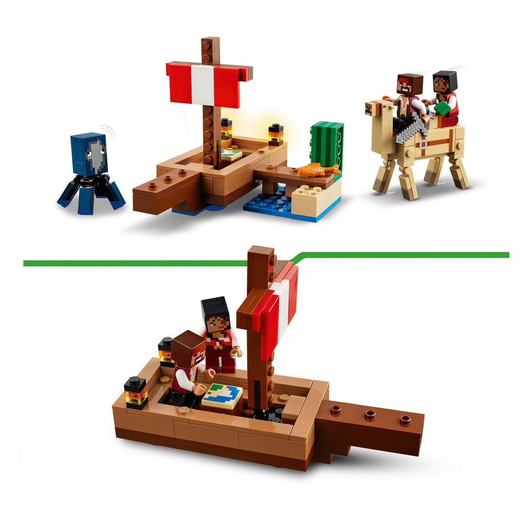 Lego Minecraft The Pirate Ship Voyage