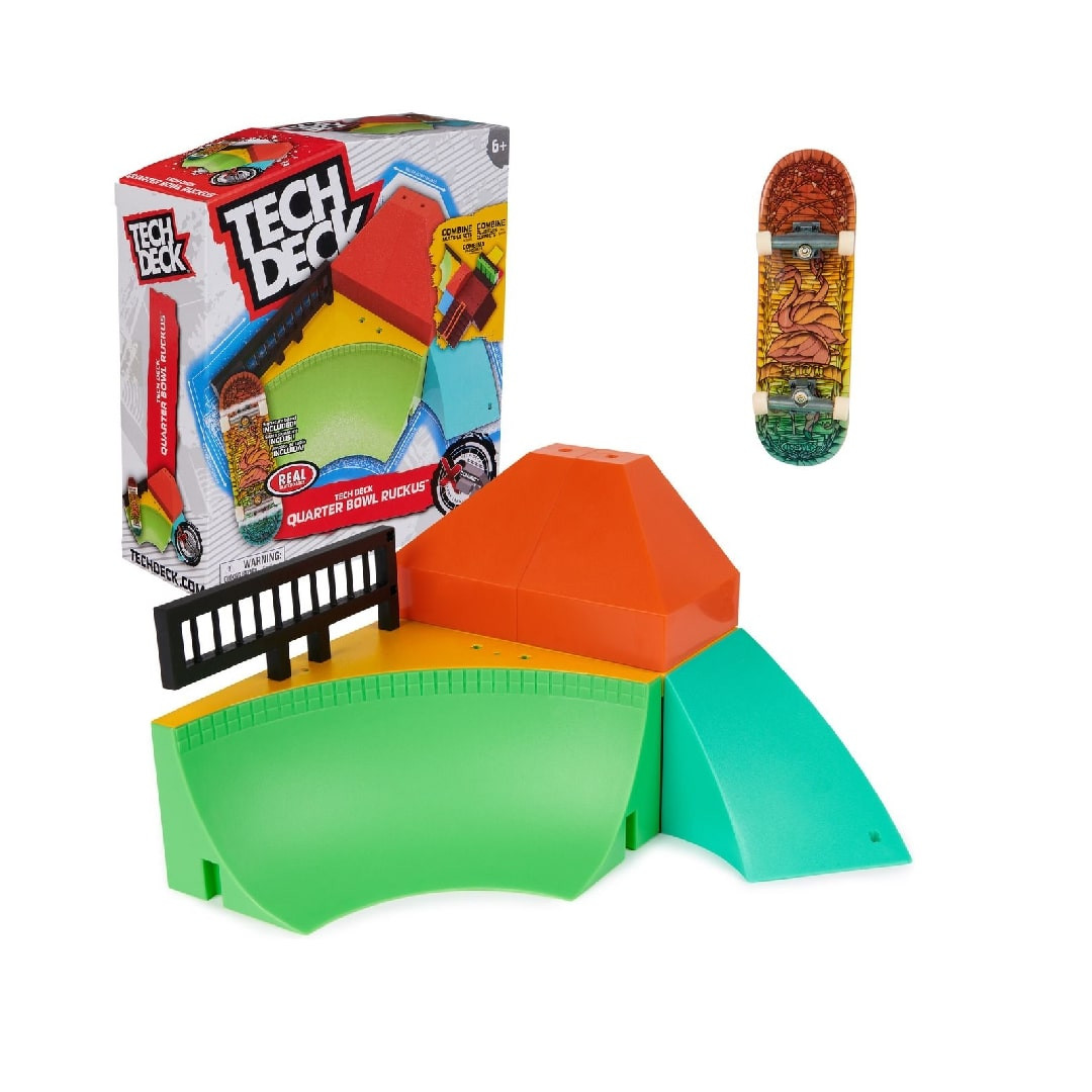 Tech Deck X-Connect QUARTER BOWL RUCKUS SKATE PARK