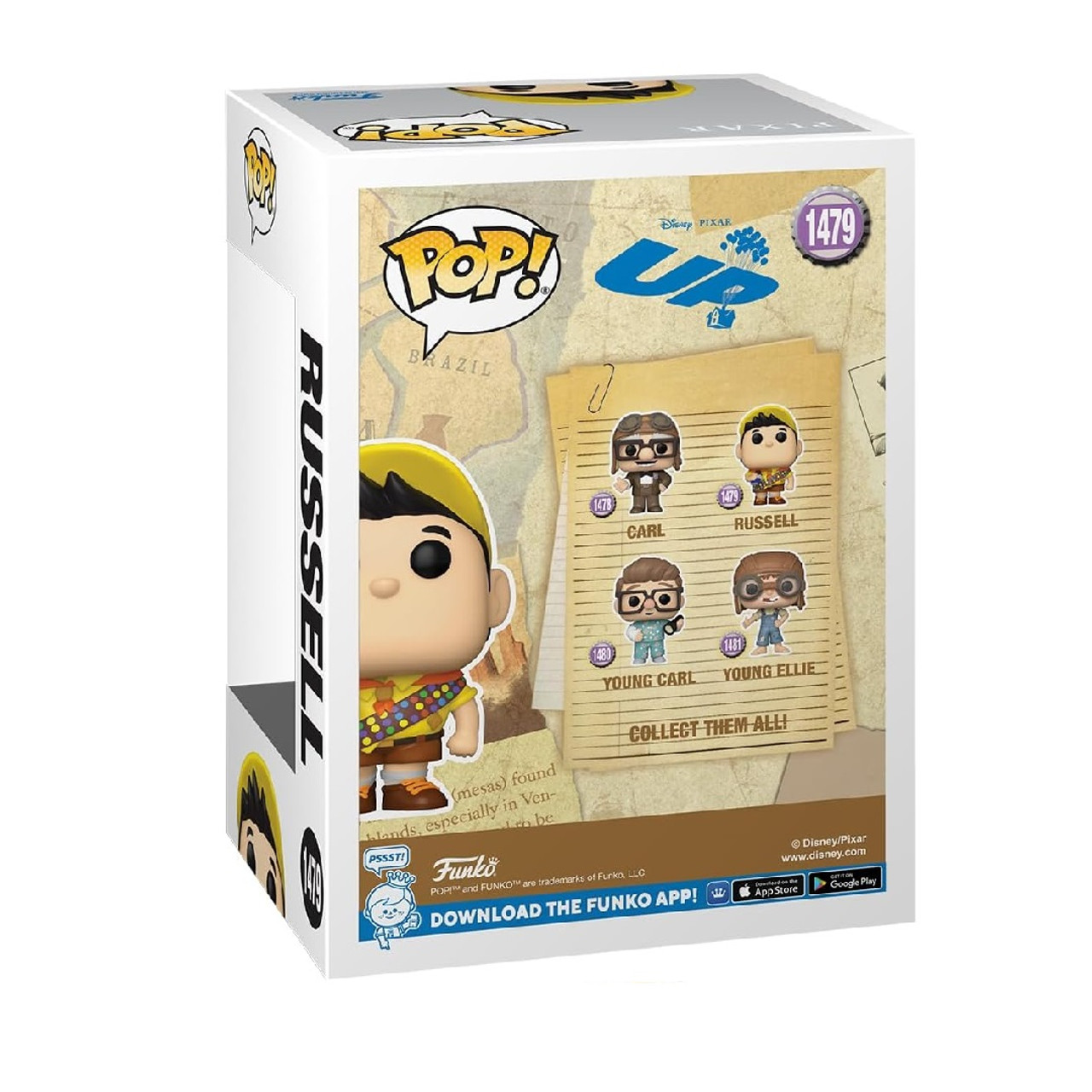 FUNKO POP ディズニー　ピクサー　ラッセル　レア　60番 FUNKO POP ディズニー ピクサー ラッセル レア 60番 Funko Pop