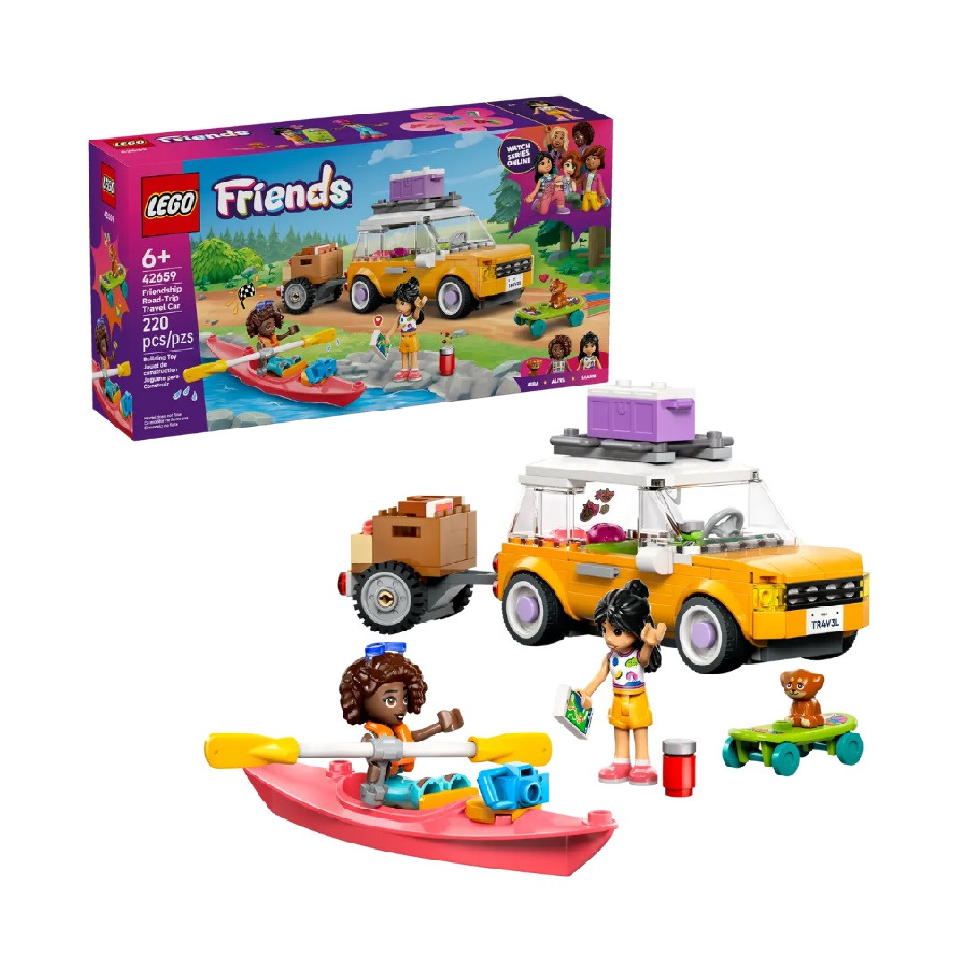 Lego Friends 42659 Friendship Road-Trip Travel Car 220 Piece Set