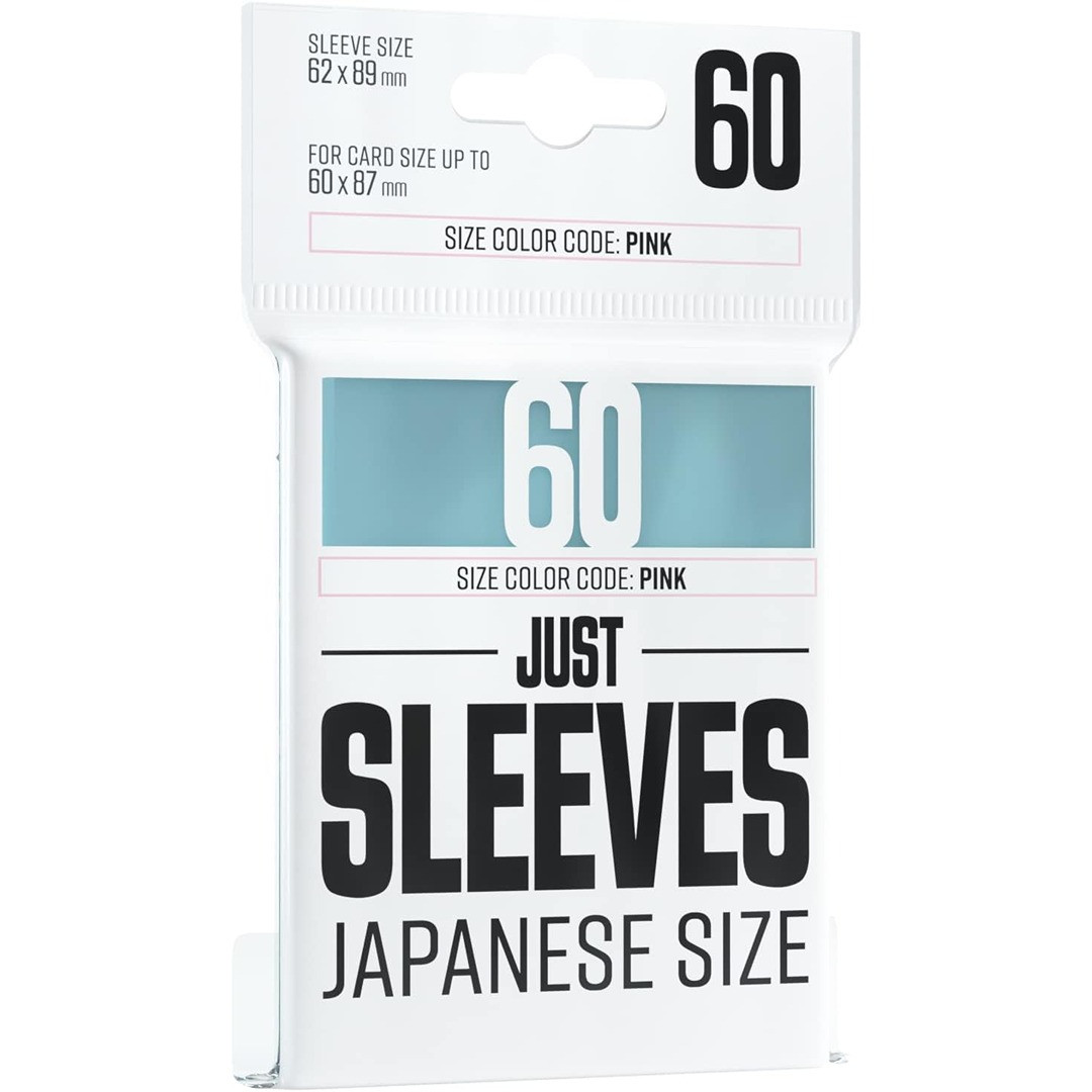 Gamegenic - ggx10011ml - Just Sleeves - 60 Japanese Size Card Game Sleeve - Clear Gamegenic - ggx10011ml - Just Sleeves - 60 Japanese Size Card Game Sleeve - Clear