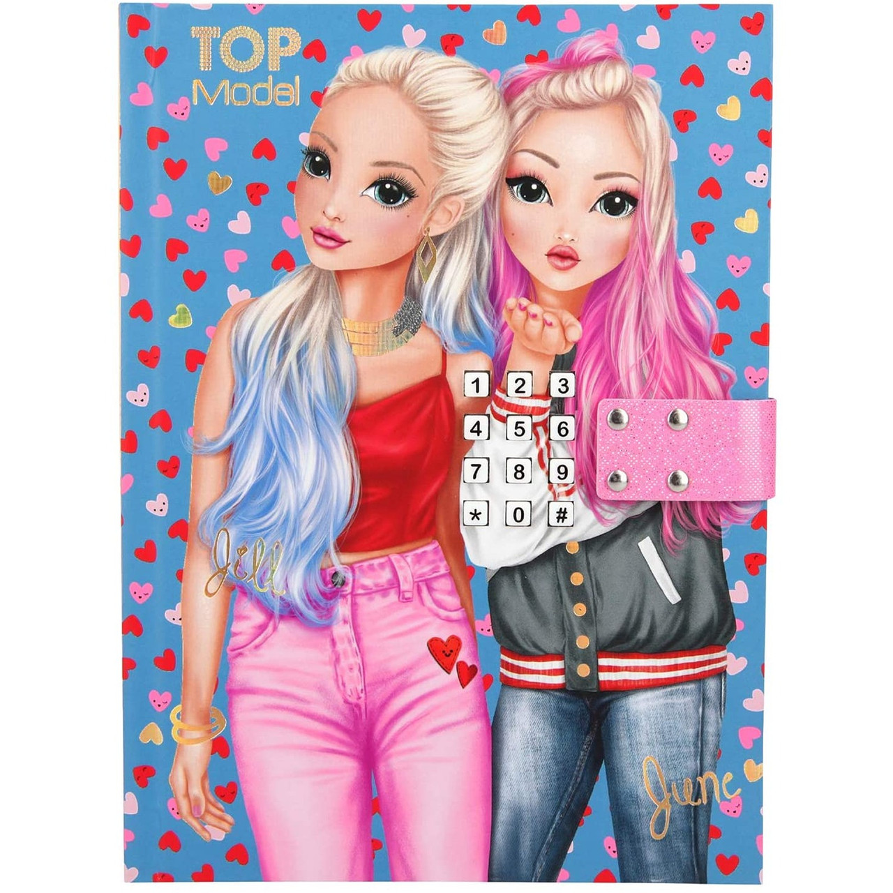 Top Model Model Secret Code Journal TOPModel Diary With Code And Sound