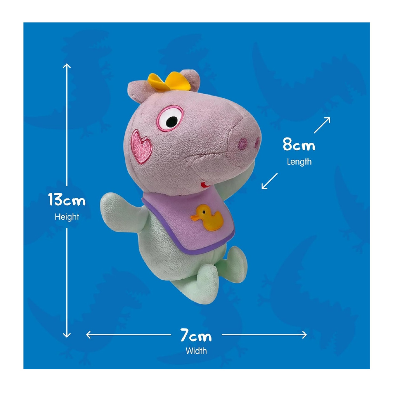 Peppa Pig Kuscheltier Öko-Plüsch - George 15cm - Spar Toys