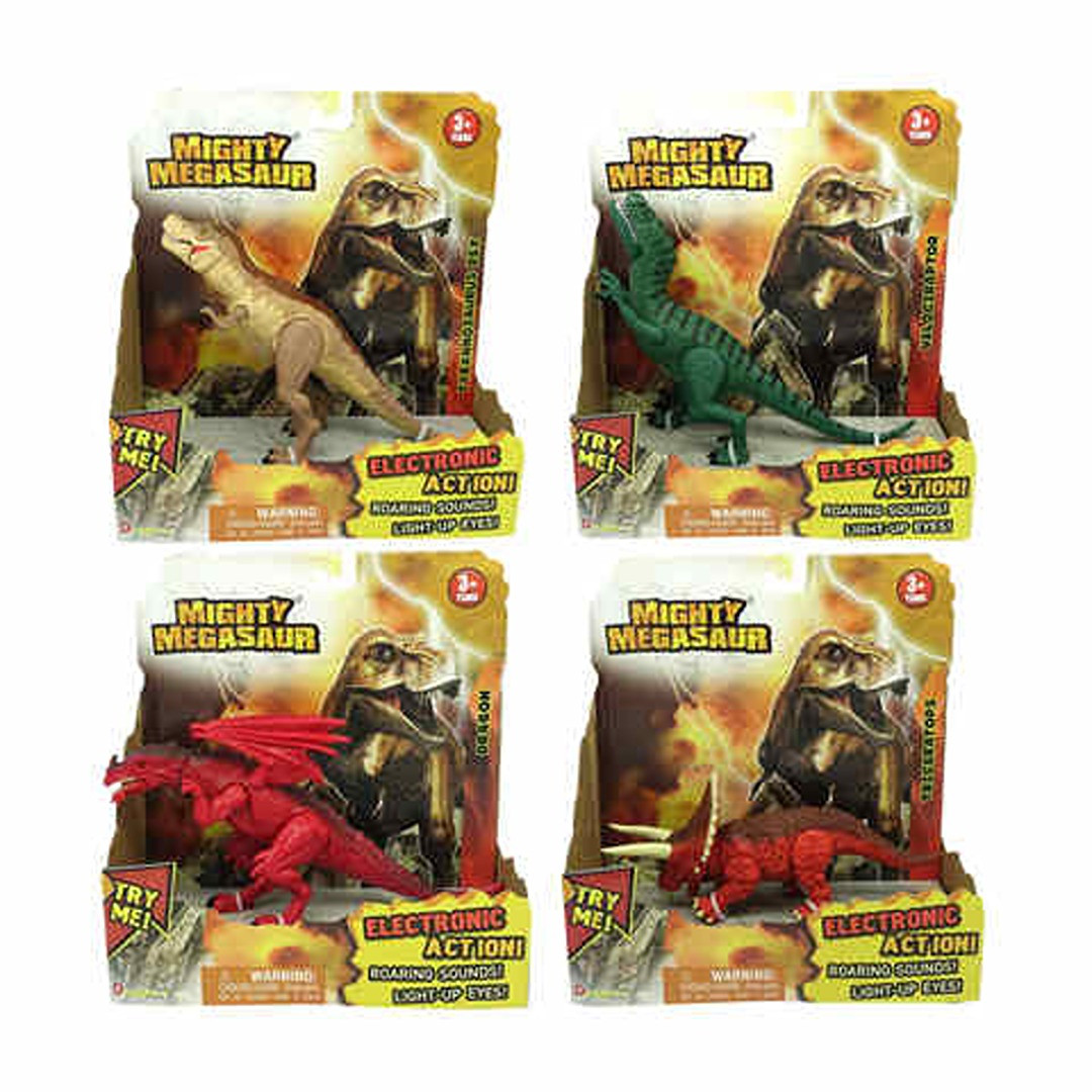 Mighty Megasaur Lights and Sounds Dinosaurs – Styles Vary