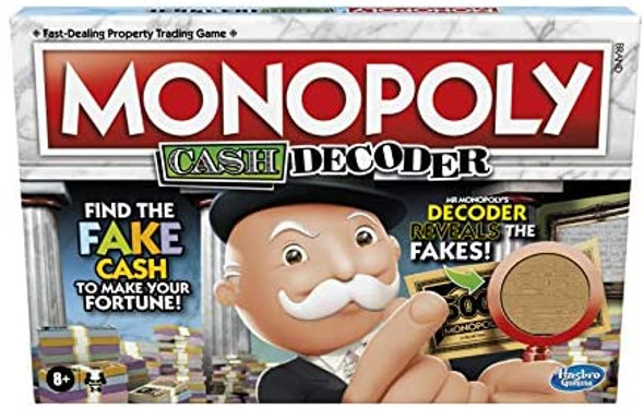 Monopoly Crooked Cash Decoder Board Game