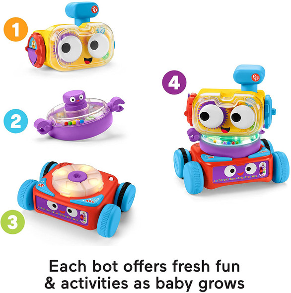 Fisher Price 4-in-1 Ultimate Learning Bot Electronic Activity Toy