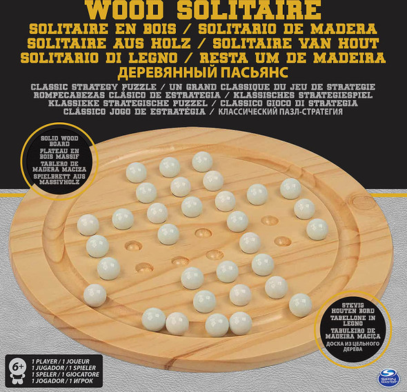 Wood Solitaire Game